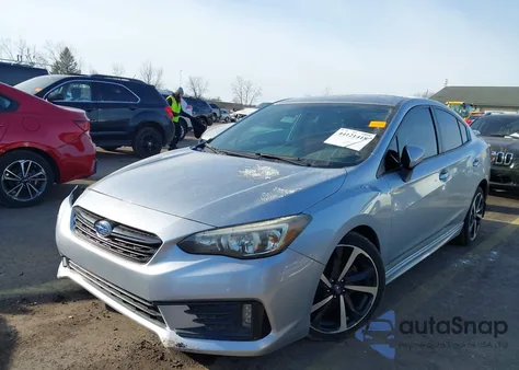 2020 Subaru Impreza Sport z USA, uszkodzony, nr VIN 4S3GKAL64L3614826
